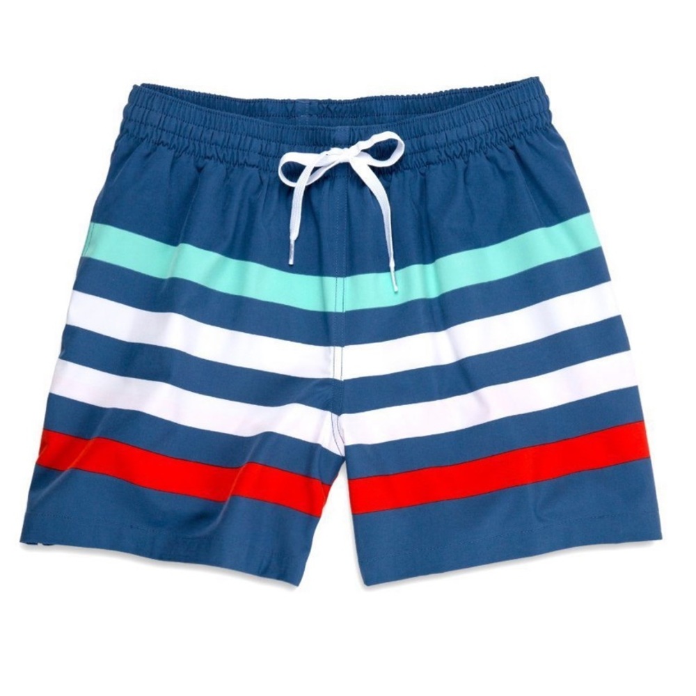 CHUBBIES Me Likey the Stripey 5.5” swim trunks